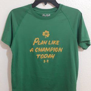 Under Armour Norte Dame Play Like A Champion Youth T-Shirt